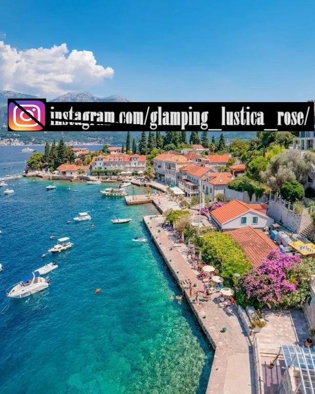 Glamping Peninsula Lustica Rose Villa Teodo Esterno foto