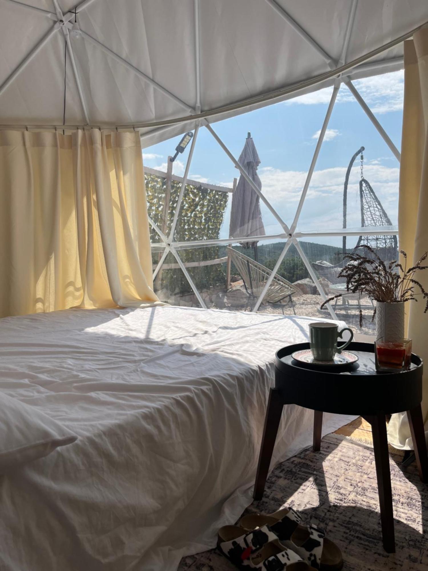 Glamping Peninsula Lustica Rose Villa Teodo Esterno foto